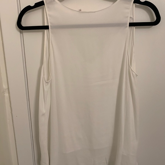 Lush - Nordstrom Chiffon V Neck Tank with Front Ties - size XS - Picture 2 of 2